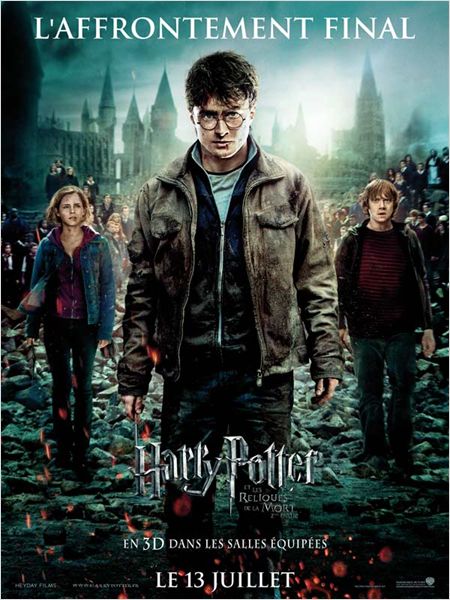 Affiche - HARRY POTTER ET LES RELIQUES DE LA MORT 2e partie - 40x55cm