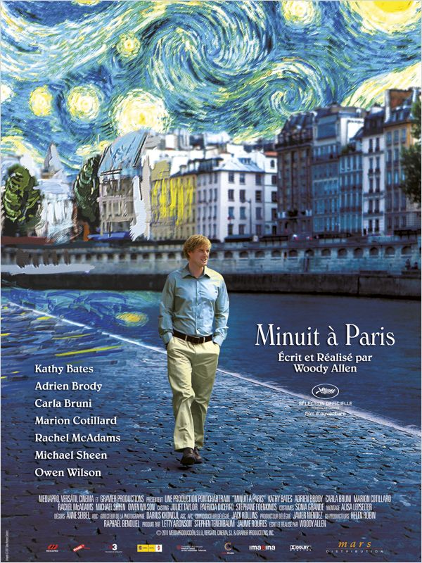 Affiche - MINUIT A PARIS - 120x160cm
