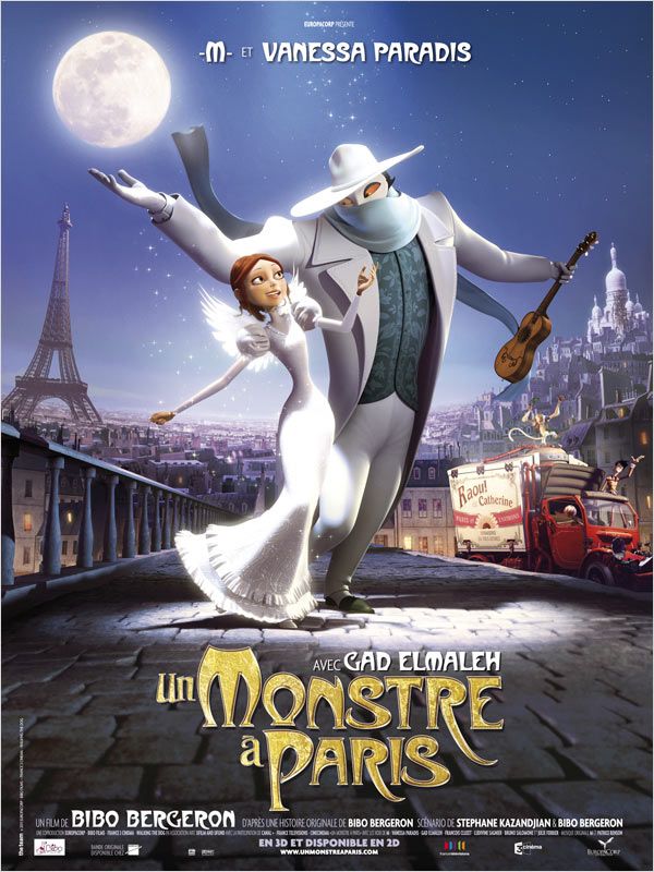 Affiche - UN MONSTRE A PARIS - 120x160cm