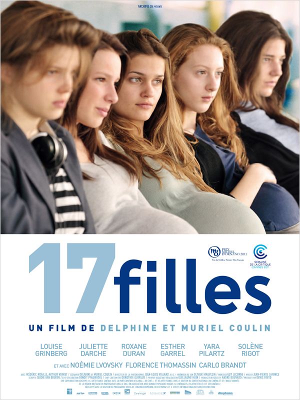 Affiche - 17 FILLES - 40x55cm
