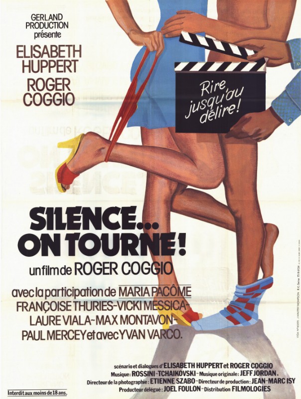 Affiche - SILENCE... ON TOURNE - 120x160cm