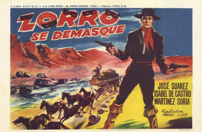 Affiche - ZORRO SE DEMASQUE - 36x56cm