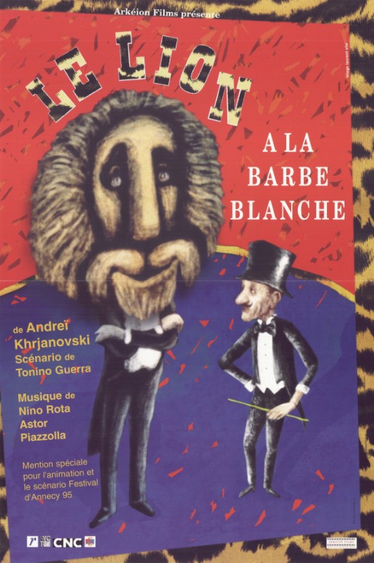 Affiche - LION A LA BARBE BLANCHE (le) - 40x55cm