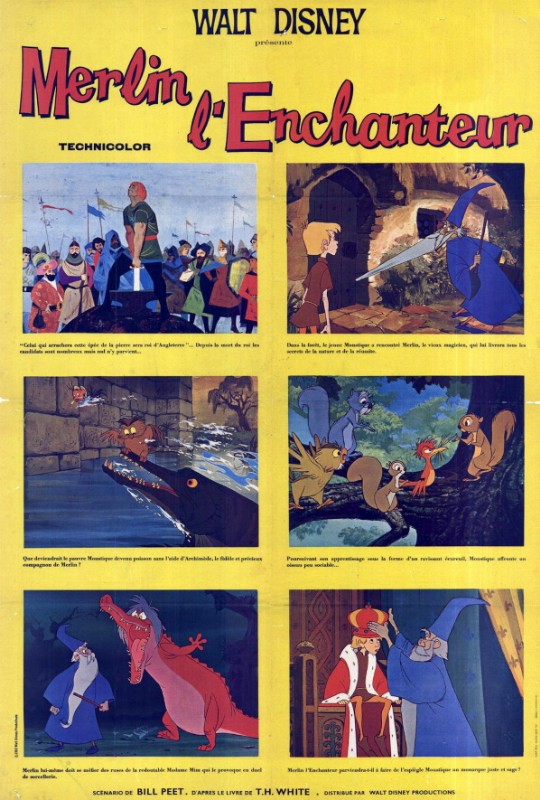 Affiche - MERLIN L'ENCHANTEUR - 80x120cm