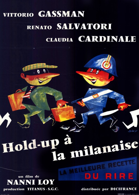Affiche - HOLD-UP A LA MILANESE - 120x160cm