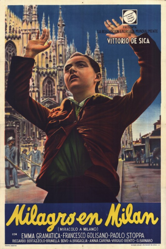 Affiche - MIRACLE A MILAN - 75x110cm