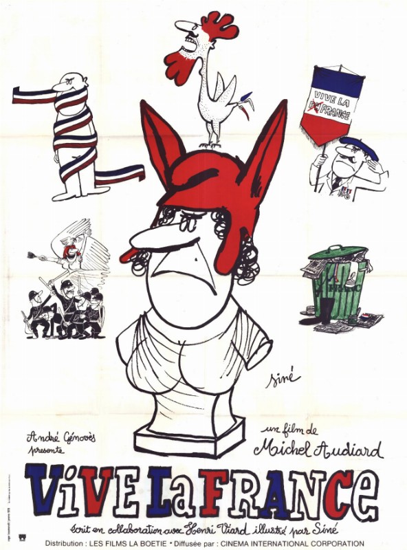 Affiche - VIVE LA FRANCE - 120x160cm