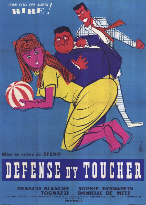 Affiche - DEFENSE D'Y TOUCHER - 120x160cm
