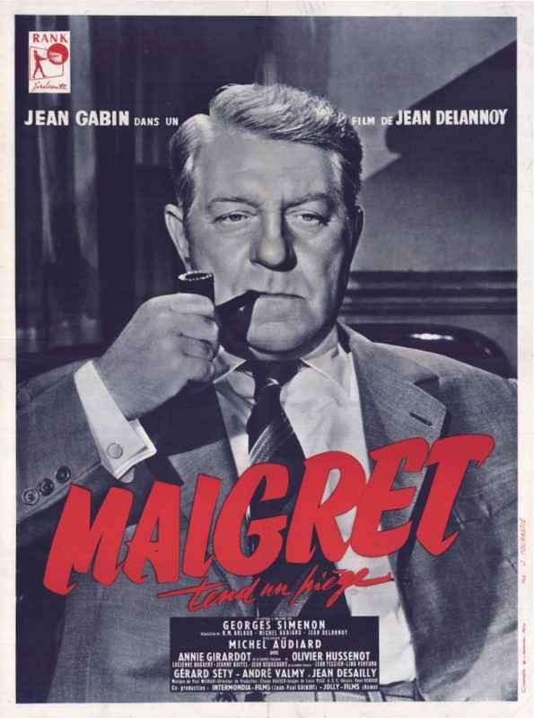 Affiche - MAIGRET TEND UN PIEGE - 60x80cm