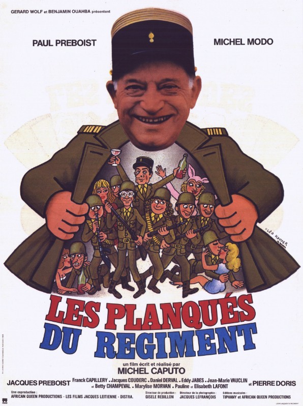 Affiche - PLANQUES DU REGIMENT (les) - 40x55cm
