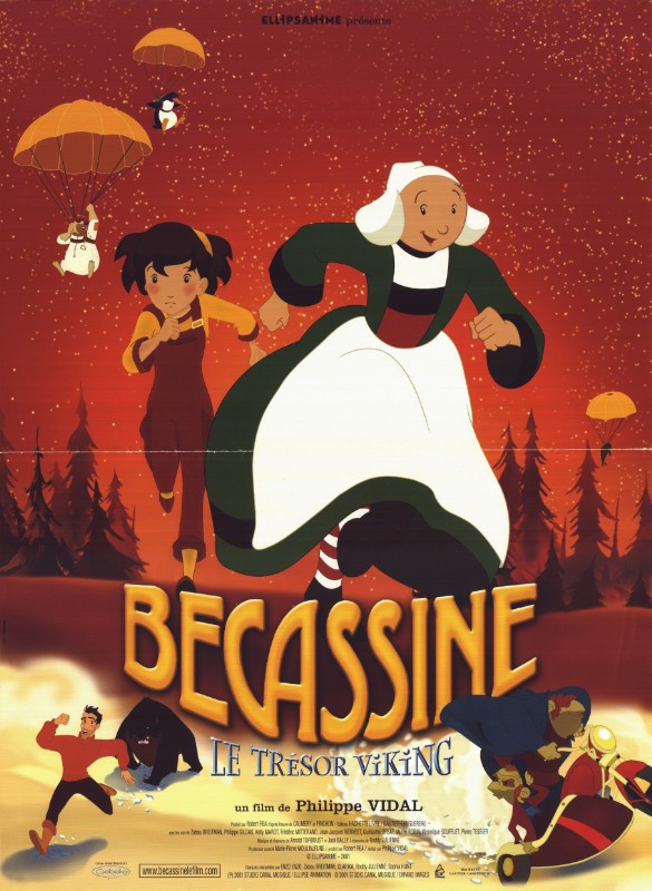 Affiche - BECASSINE ET LE TRESOR VIKING - 40x55cm