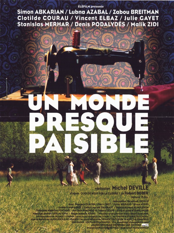 Affiche - UN MONDE PRESQUE PAISIBLE - 40x55cm