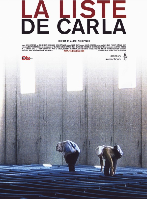 Affiche - LISTE DE CARLA (la) - 40x55cm
