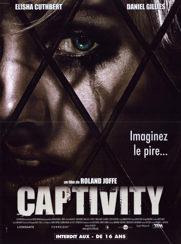 Affiche - CAPTIVITY - 40x55cm