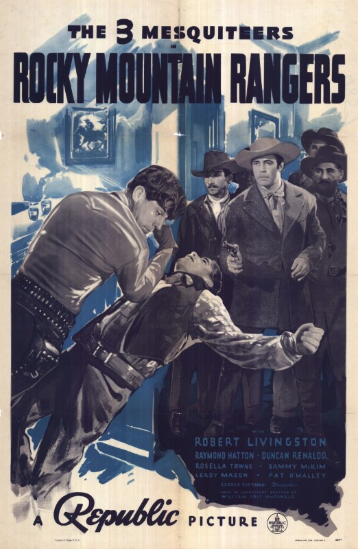 Affiche - ROCKY MOUNTAIN RANGERS - 70x105cm