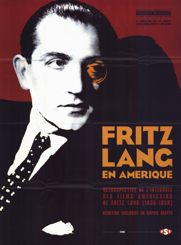 Affiche - FRITZ LANG EN AMERIQUE - 120x160cm