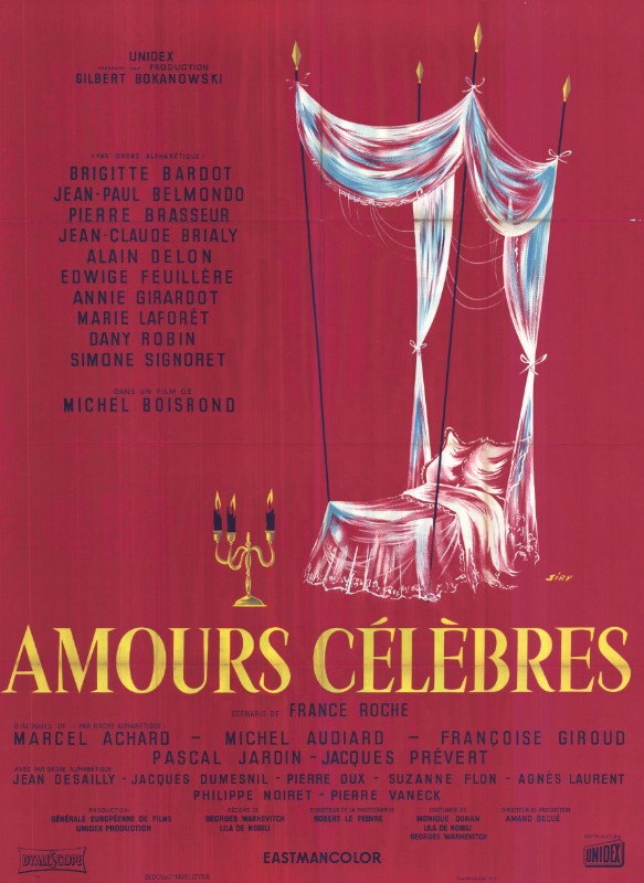 Affiche - AMOURS CELEBRES - 120x160cm