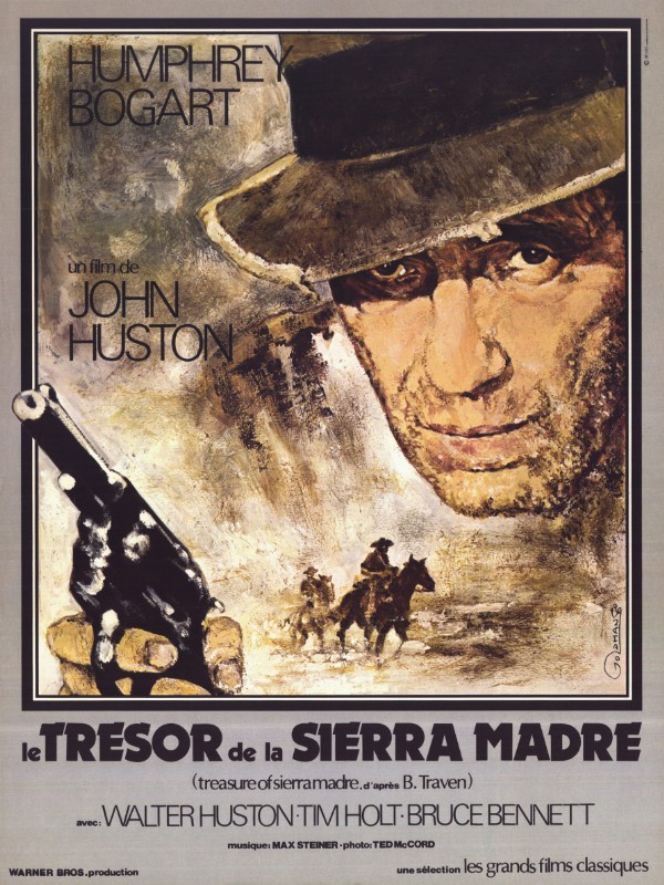 Affiche - TRESOR DE LA SIERRA MADRE (le) - Ressortie 60x80cm