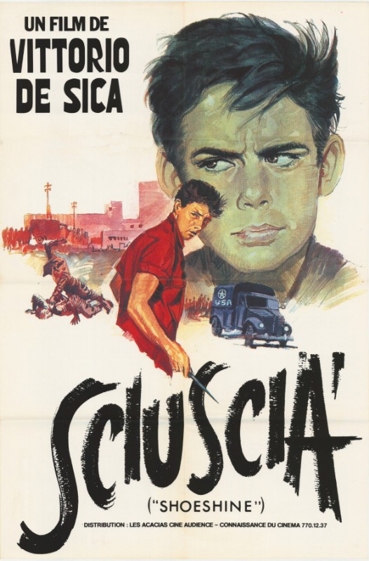 Affiche - SCIUSCIA - Ressortie 80x120cm