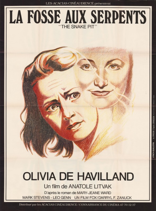 Affiche - FOSSE AUX SERPENTS (la) - Ressortie 120x160cm