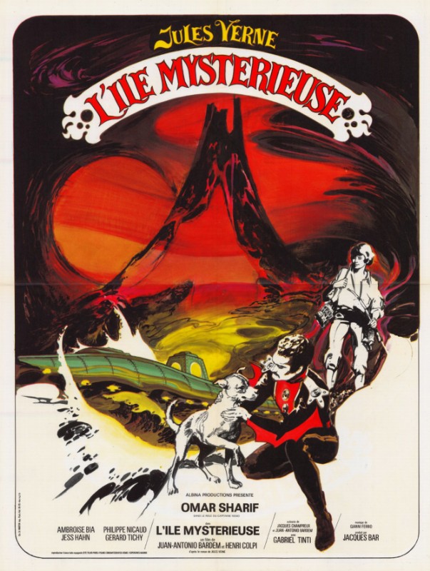 Affiche - ILE MYSTERIEUSE (l') - 60x80cm B