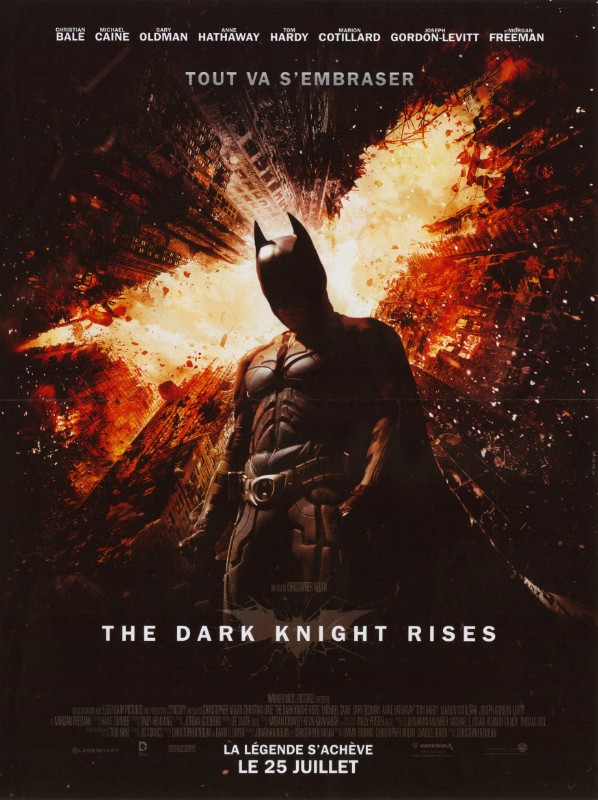 Affiche - DARK KNIGHT RISES (the) - 40x55cm