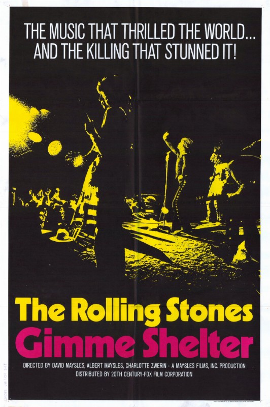 Repro 30x40cm - GIMME SHELTER - U.S.