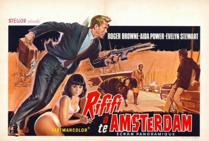 Affiche - DU RIFIFI A AMSTERDAM - 36x56cm
