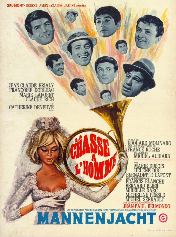 Affiche - CHASSE A L'HOMME (la) - 36x56cm
