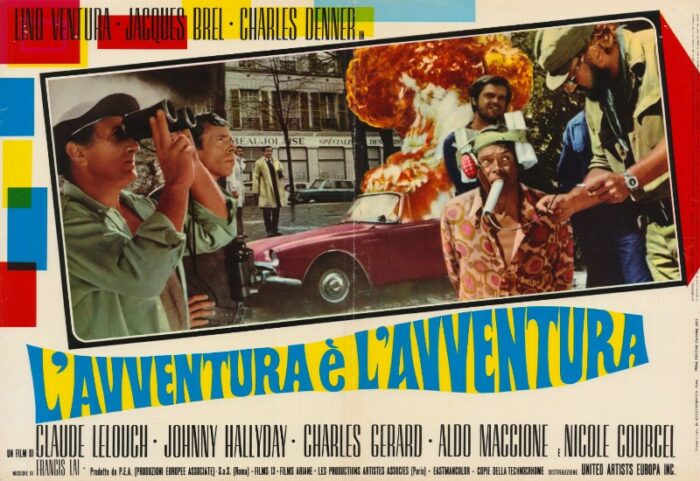Repro 30x40cm - AVENTURE C'EST L'AVENTURE (l') - Italienne