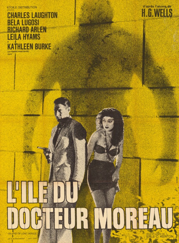 Affiche - ILE DU DOCTEUR MOREAU (l') - Ressortie 120x160cm