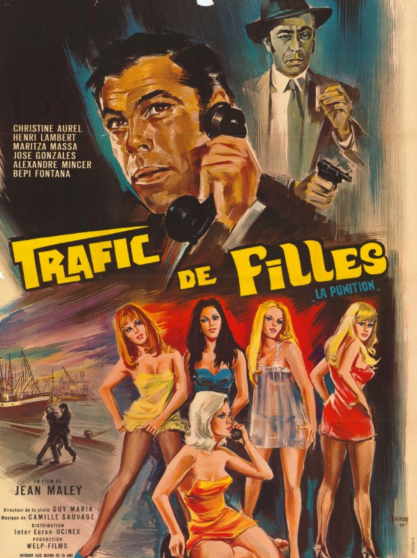 Affiche - TRAFIC DE FILLES - 120x160cm