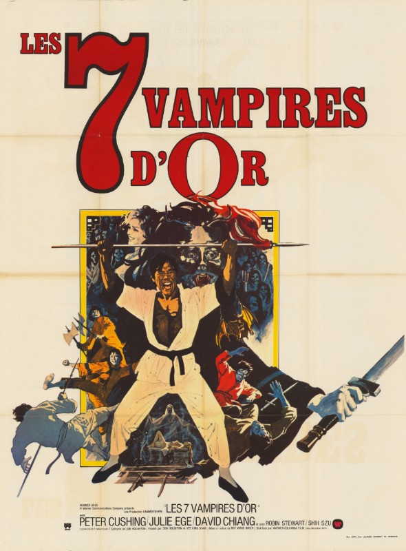 Affiche - LEGENDE DES 7 VAMPIRES D'OR (la) - 120x160cm