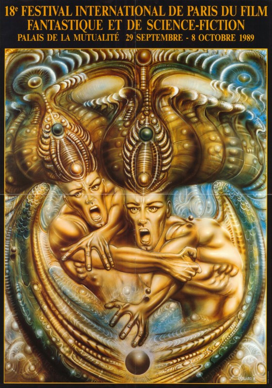 Affiche - FESTIVAL DE PARIS 1989 - 60x80cm