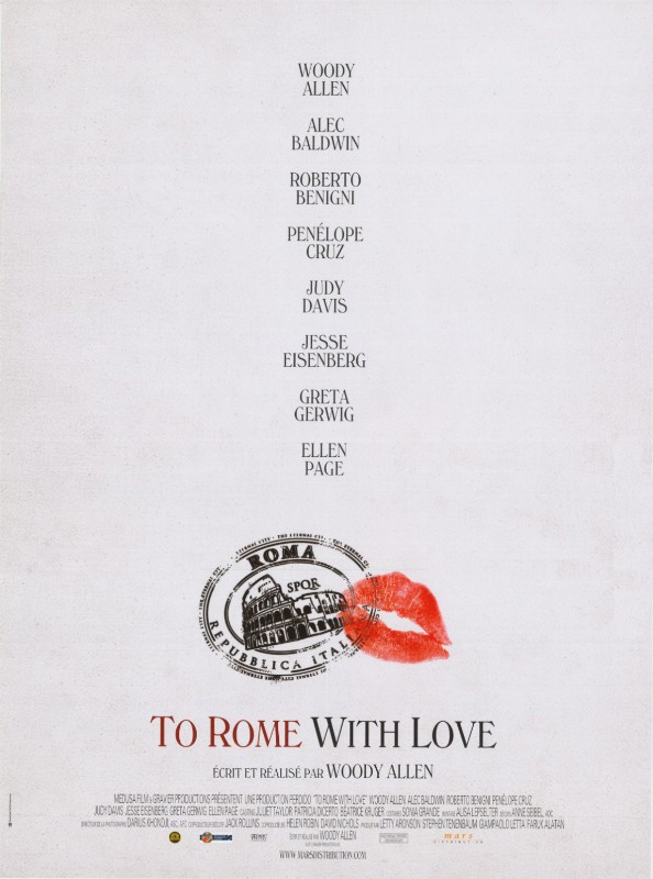 Affiche - TO ROME WITH LOVE - 40x55cm