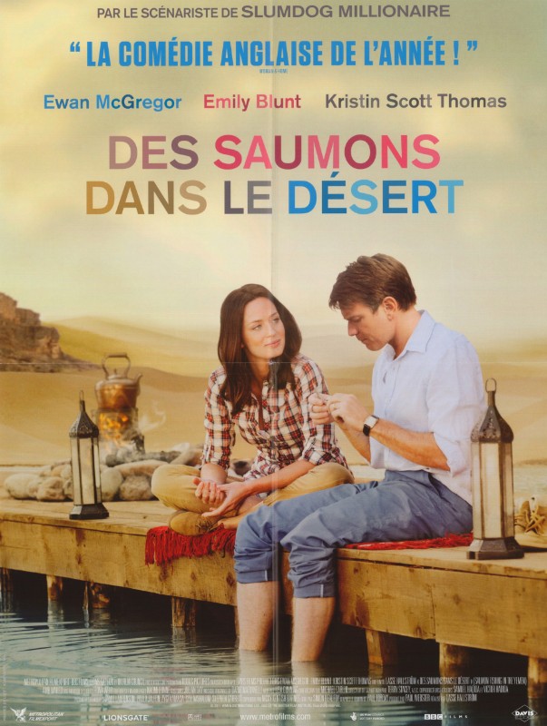 Affiche - DES SAUMONS DANS LE DESERT - 40x55cm