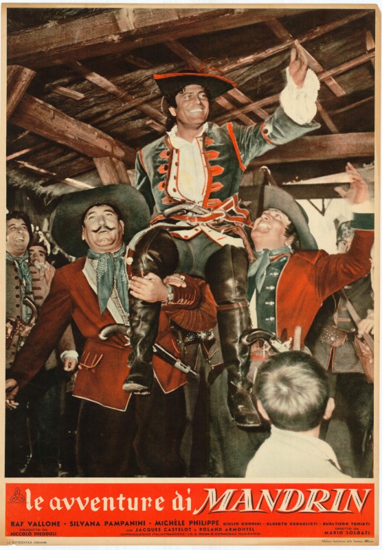 Affiche - MANDRIN, LE CHEVALIER SANS LOI - 35x55cm B