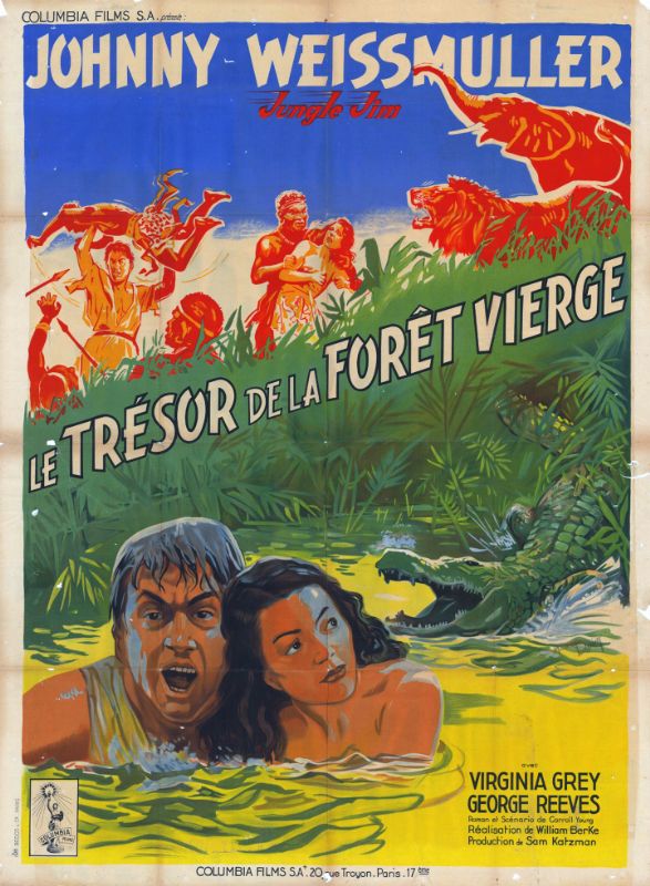 Affiche - TRESOR DE LA FORET VIERGE (le) - 120x160cm