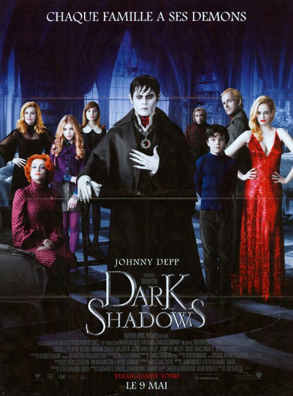 Affiche - DARK SHADOWS - 120x160cm