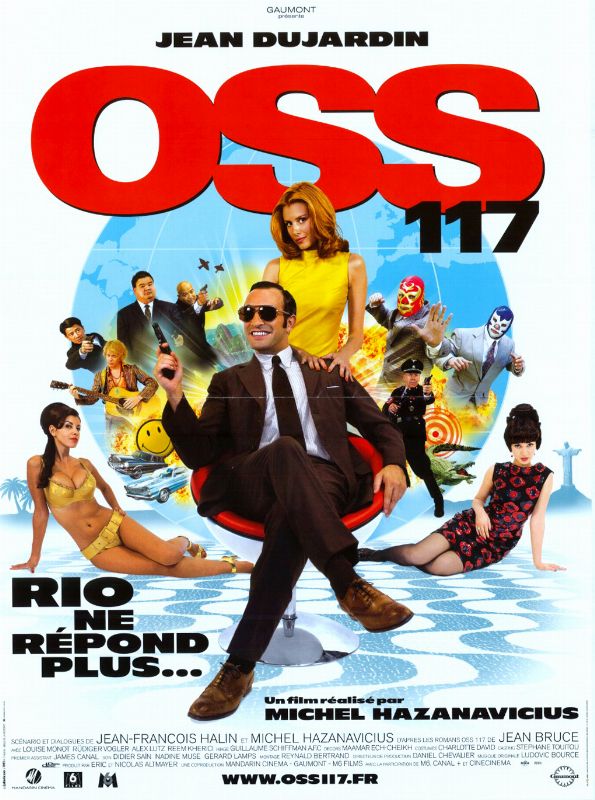 Affiche - OSS 117 : RIO NE REPOND PLUS - 40x55cm