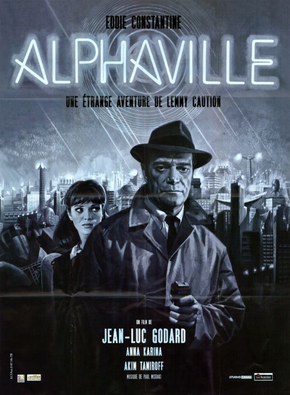 Affiche - ALPHAVILLE - Ressortie 120x160cm