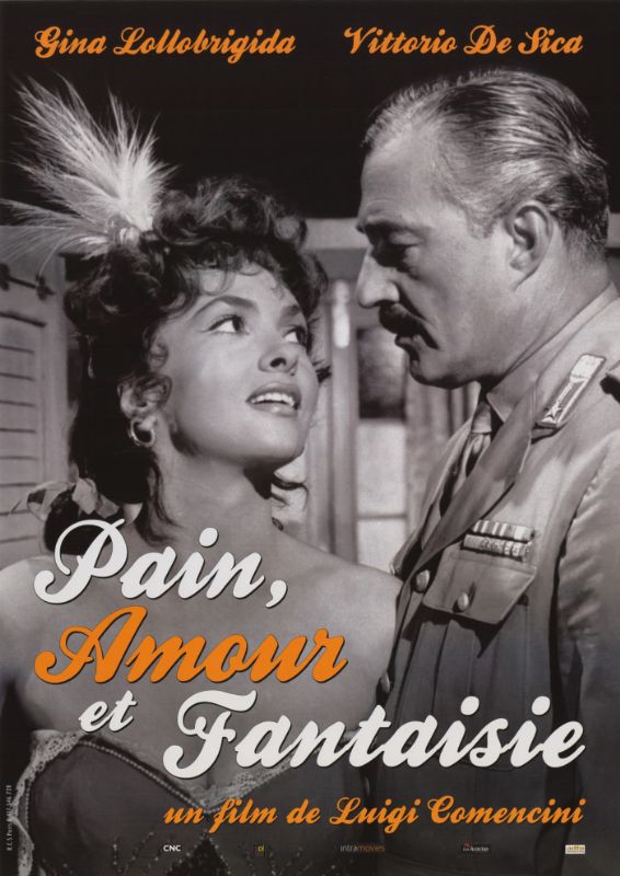 Affiche - PAIN, AMOUR ET FANTAISIE - Ressortie 40x55cm