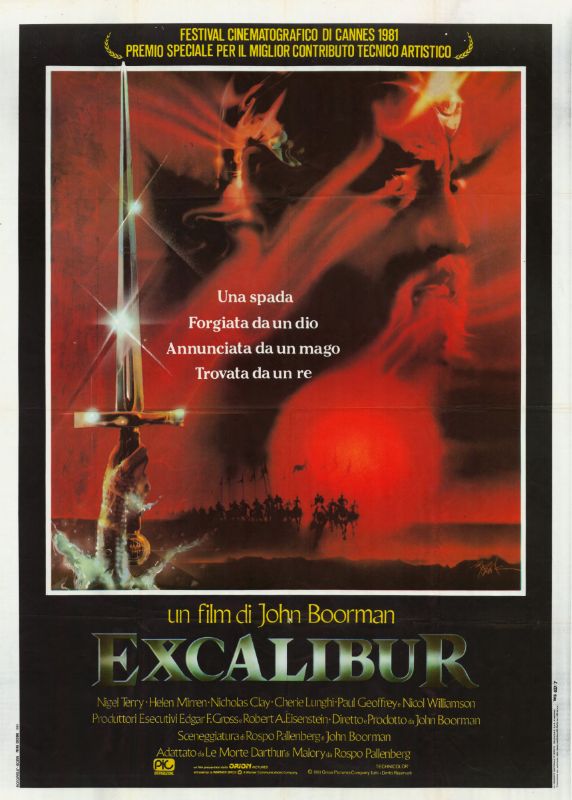 Affiche - EXCALIBUR - 100x140cm
