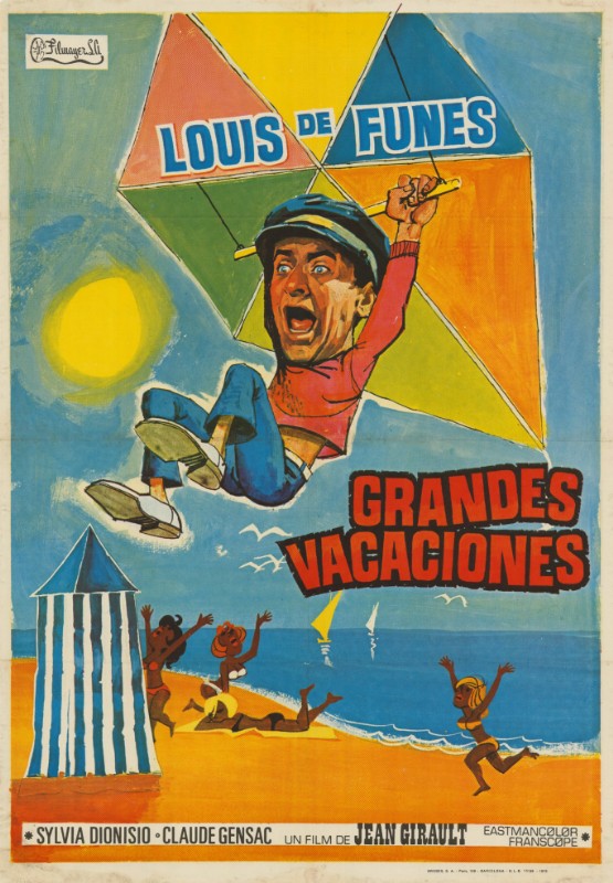 Affiche - GRANDES VACANCES (les) - Ressortie 70x105cm