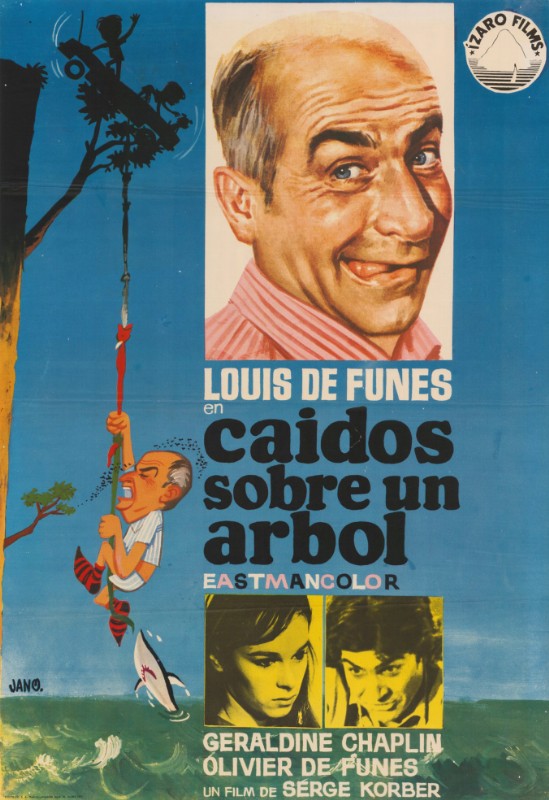 Affiche - SUR UN ARBRE PERCHE - 70x105cm