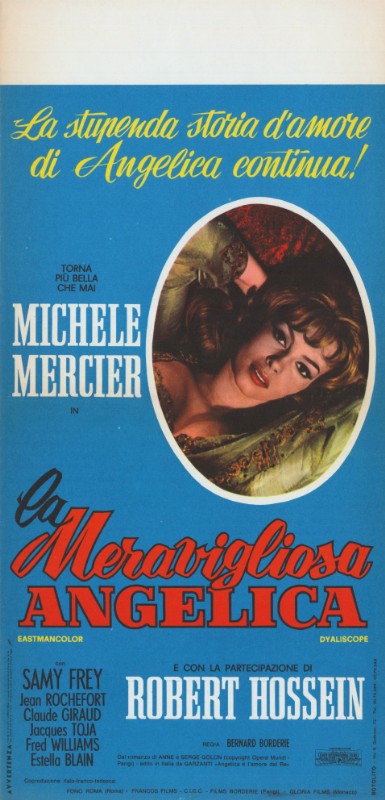 Affiche - MERVEILLEUSE ANGELIQUE - 33x71cm