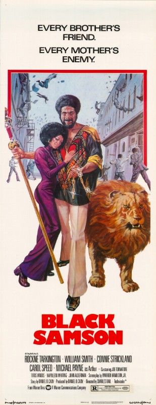 Affiche - BLACK SAMSON - 36x92cm