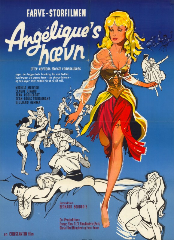 Affiche - MERVEILLEUSE ANGELIQUE - 60x80cm