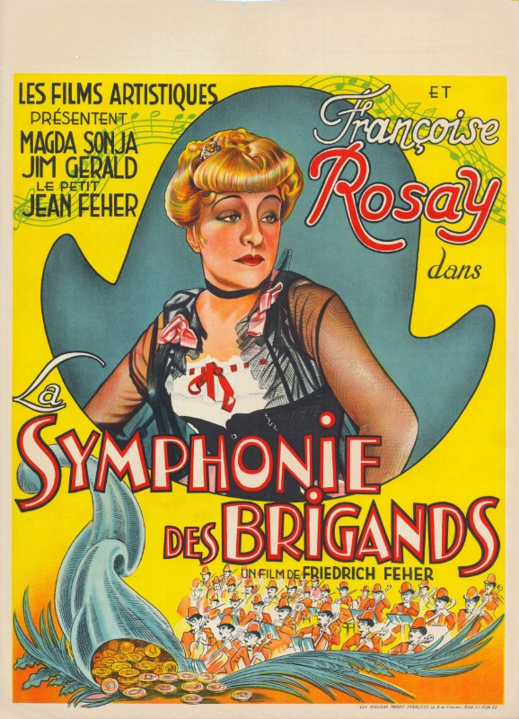 Affiche - SYMPHONIE DES BRIGANDS (la) - 60x80cm - BEL