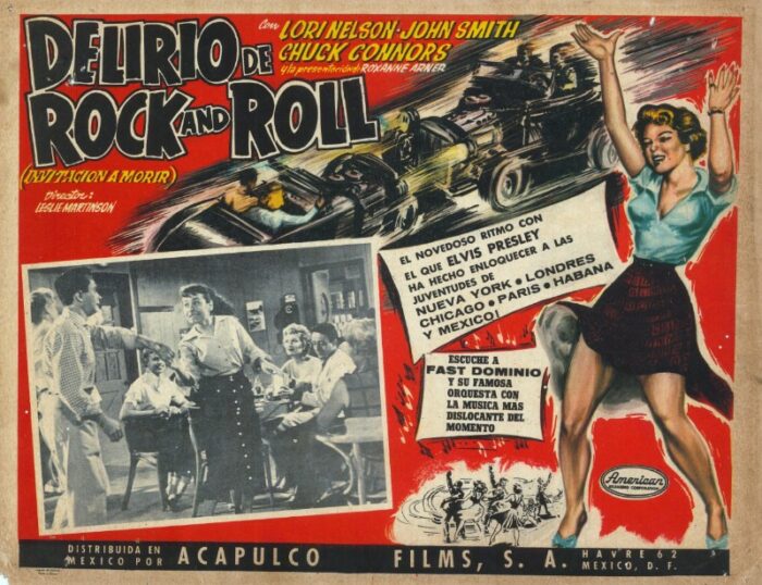 Affiche - HOT ROD GIRL - 30x40cm